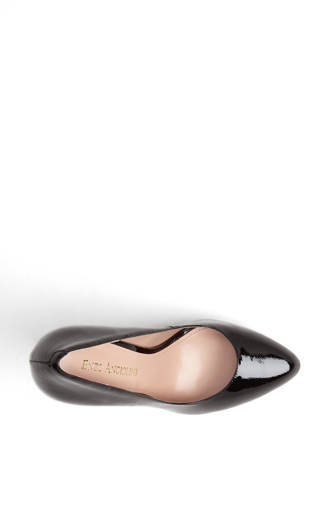 'Arlee' Pump, Alternate, color, BLACK