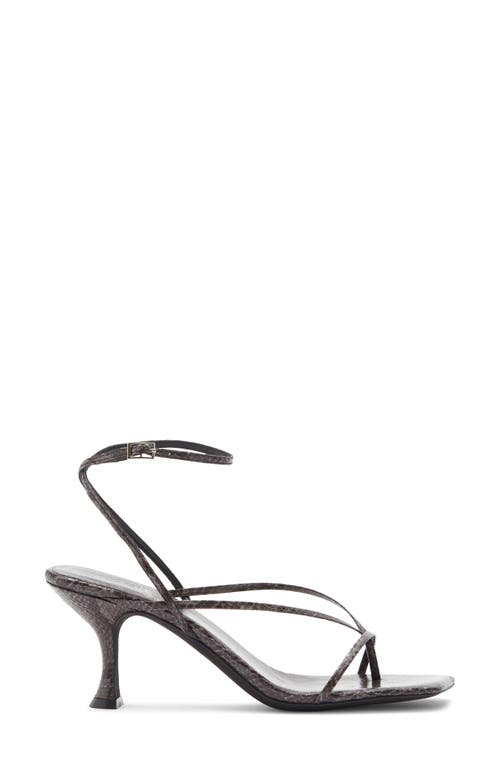 Jeffrey Campbell Fluxx Sandal In Gray