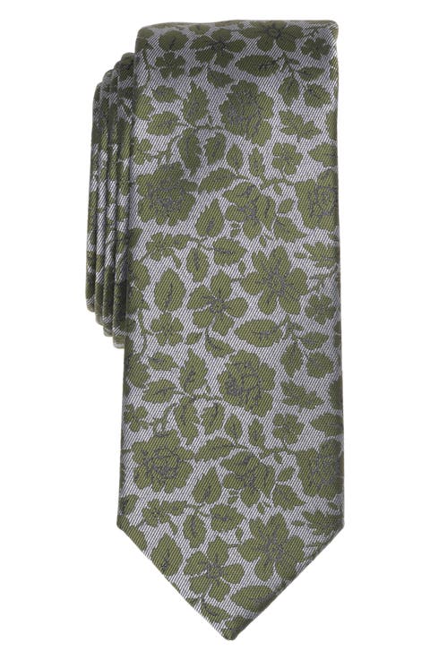 Formal Floral Tie