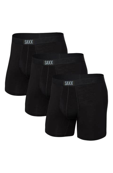Assorted 3-Pack Vibe Super Soft Slim Fit Boxer Briefs
