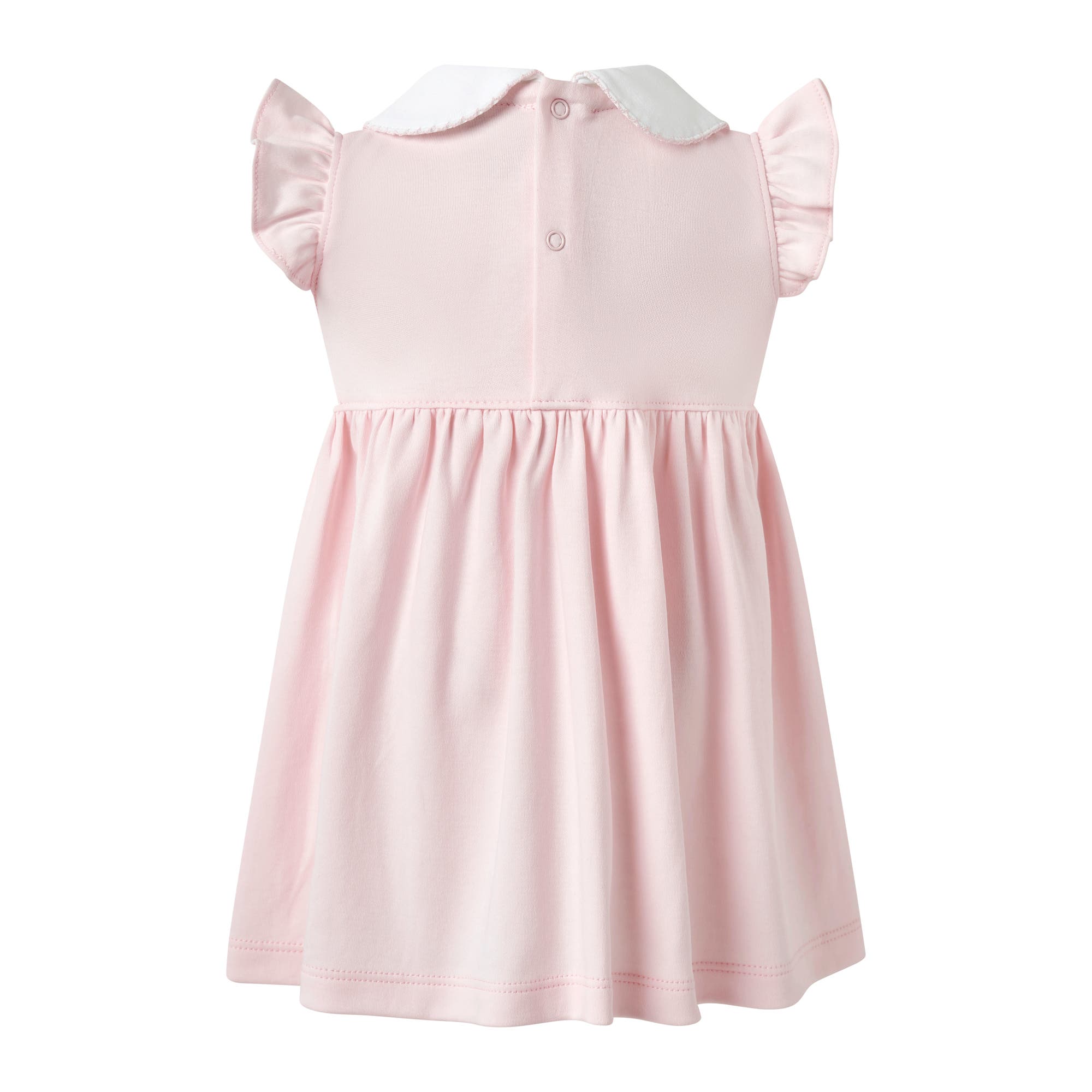 Rachel Riley Pima Flutter Smocked Dress | Nordstrom