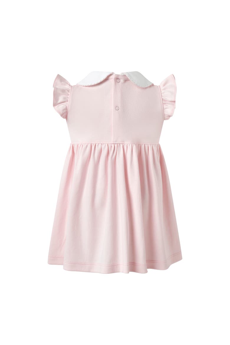 Pima Flutter Smocked Dress, Alternate, color, Pink
