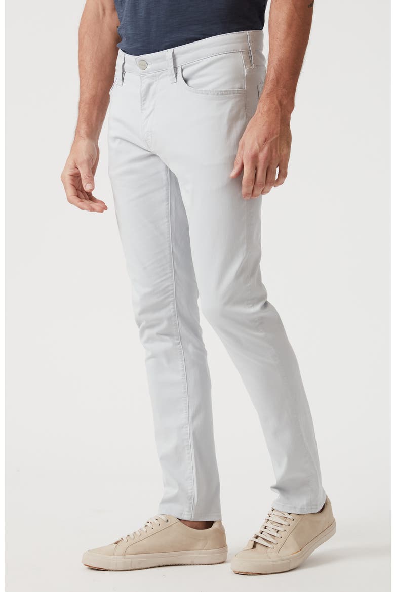 Cool Tapered Leg Cotton & Lyocell 5-Pocket Pants, Alternate, color, STONE TWILL