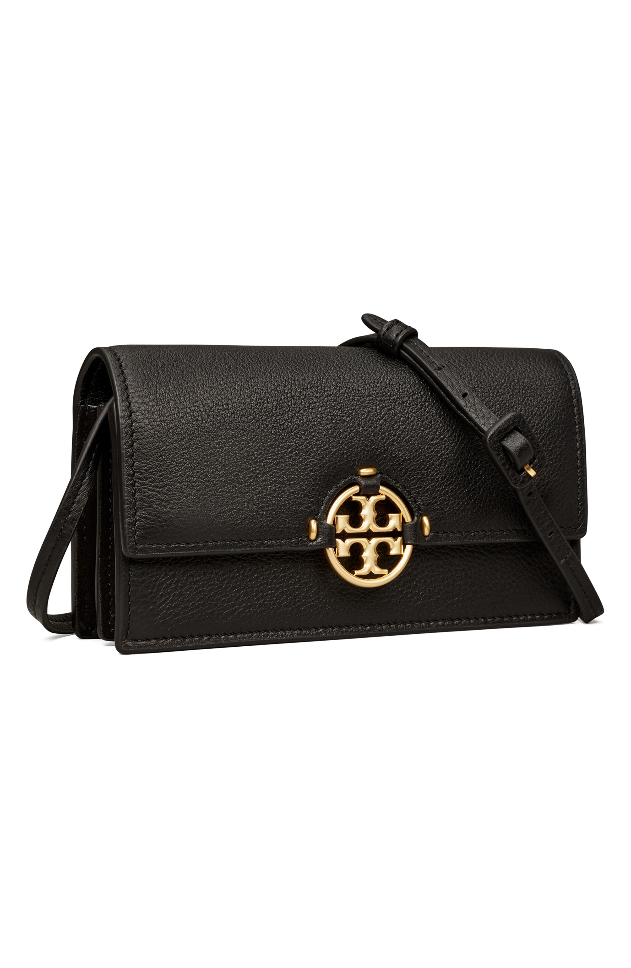 Miller Crossbody Wallet, Alternate, color, BLACK
