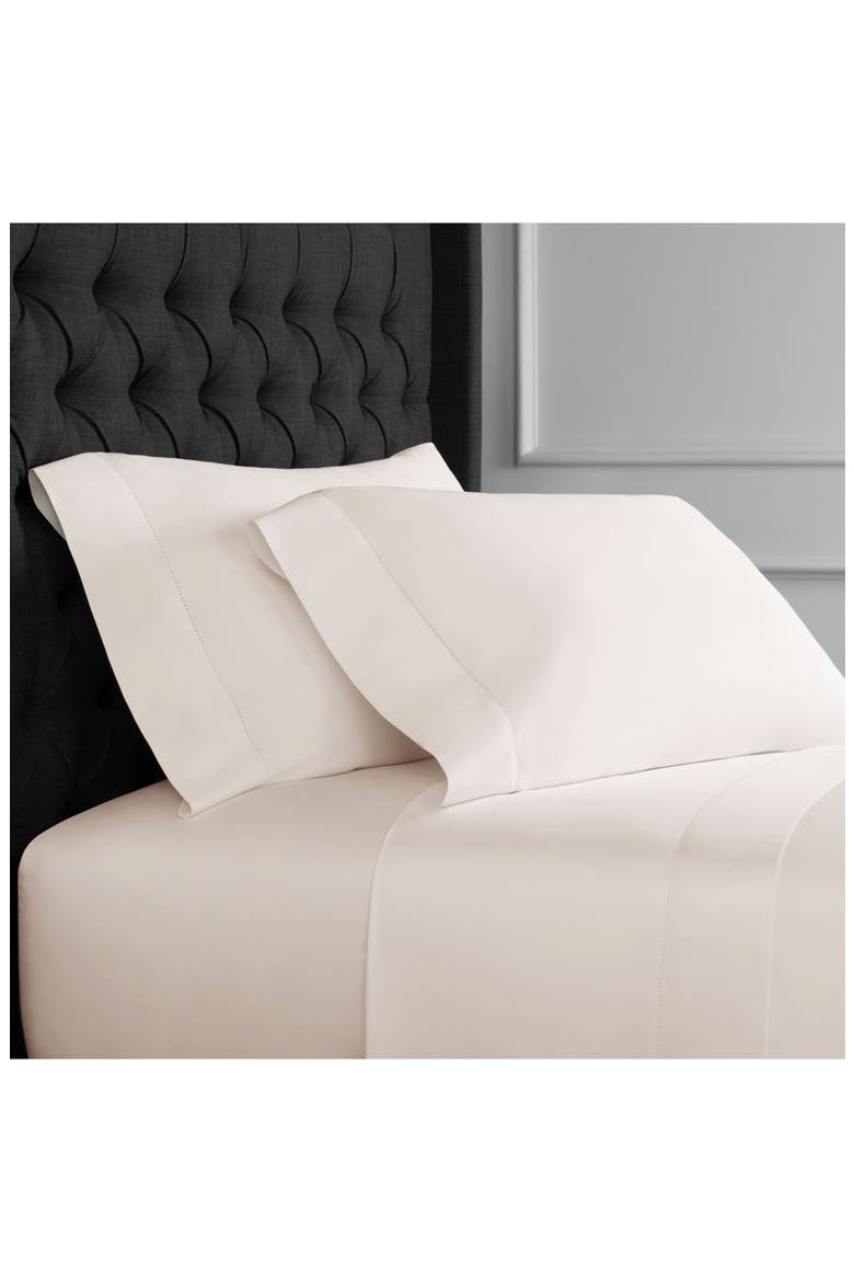 400 Thread Count 100% Supima Cotton Sheet Set, Alternate, color, WHITE