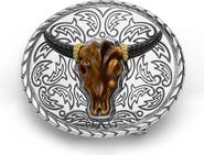 LAGOS Men's Anthem Longhorn Belt Buckle