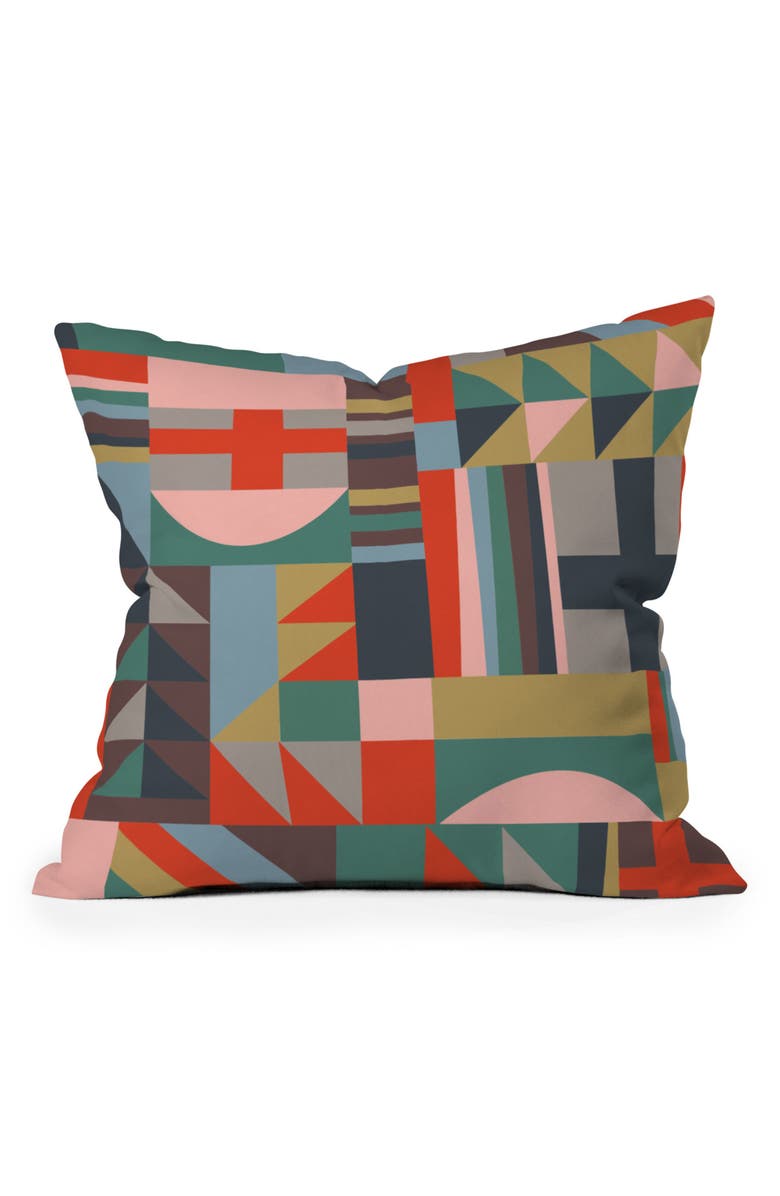 Deny Designs Modern Love Warm Accent Pillow, Main, color, Multi