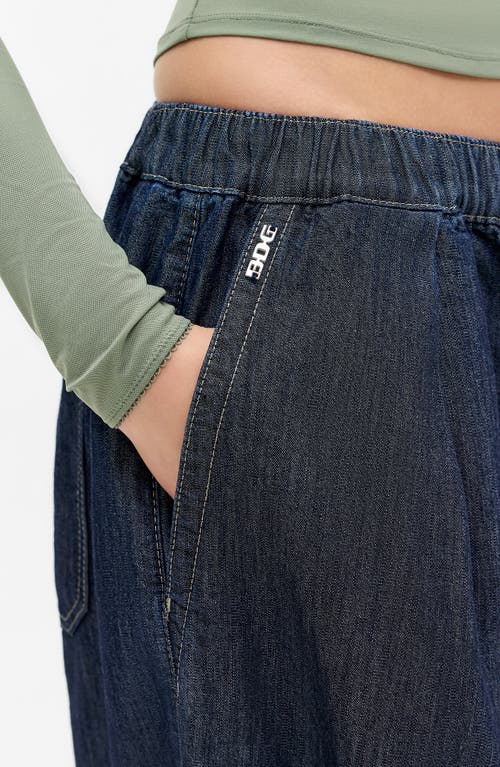 Bdg Urban Outfitters Bobbi Pleated Raw Denim Pants In Blue