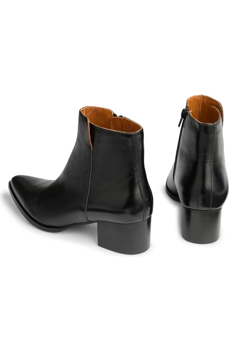 LK Bennett Cicilia Block Heel Bootie, Alternate, color, Black