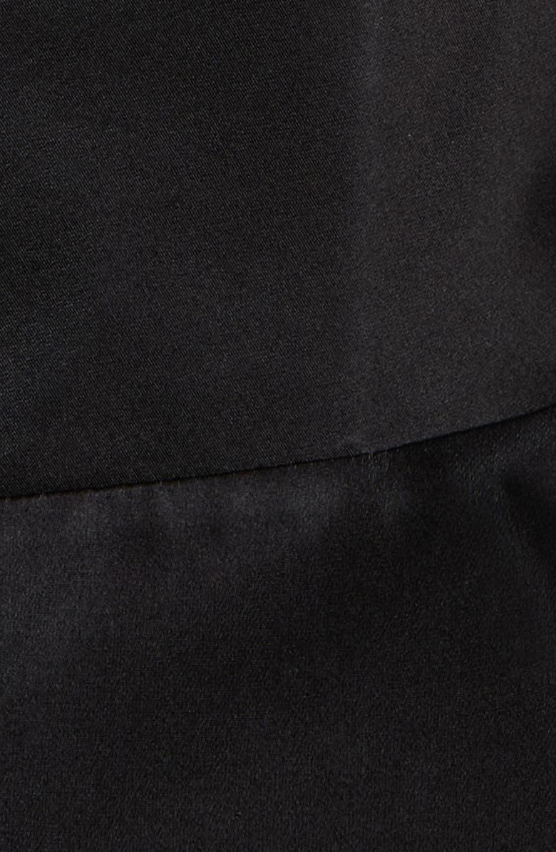 McQueen Strapless Corset Top, Alternate, color, Black