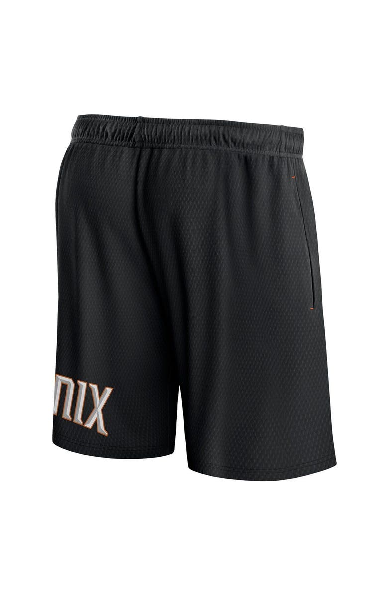 FANATICS Men's Fanatics Branded Black Phoenix Suns Free Throw Mesh Shorts, Alternate, color, Black