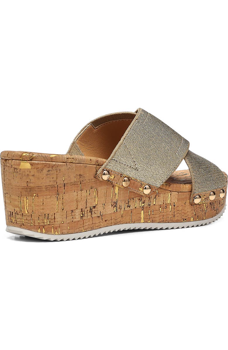 Donald Pliner Summera Wedge Sandal, Alternate, color, Platino