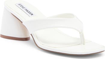 【Steve Madden】Kitana ブロックヒール スライドサンダル Steve Madden Kitana Block Heel Slide Sandal (Women