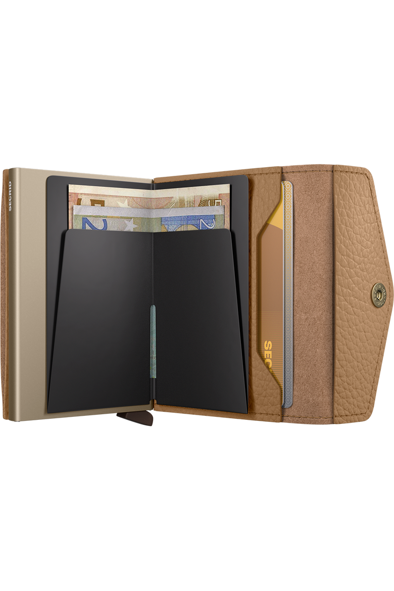Envelope Wallet Pebble, Alternate, color, Cappuccino