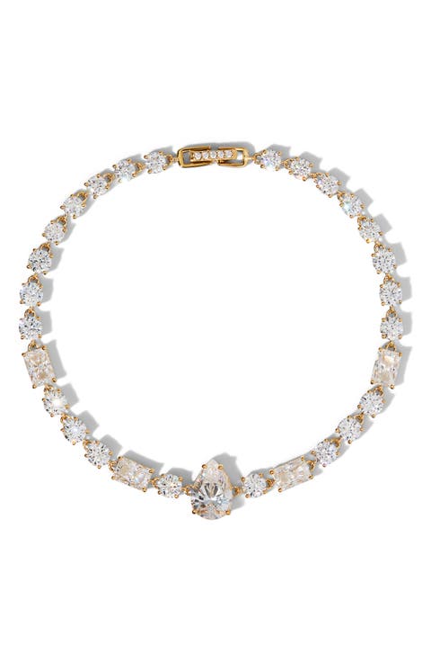 Everleigh Cubic Zirconia Line Bracelet