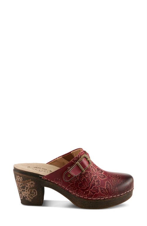 L'artiste By Spring Step Calliroe Platform Clog In Multi