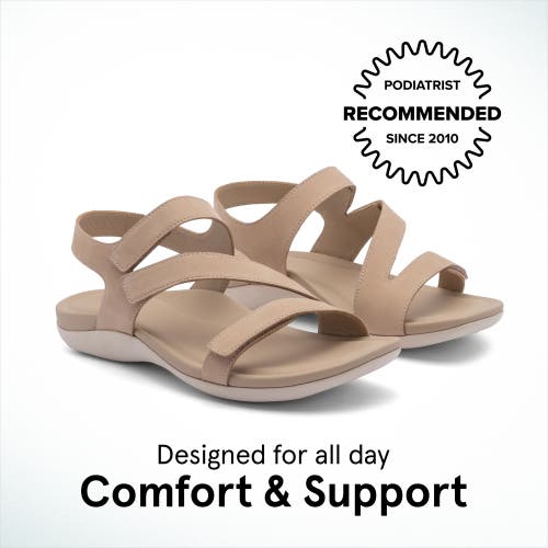 Abeo Oasis Sandal In Cuban Sand - Metatarsal