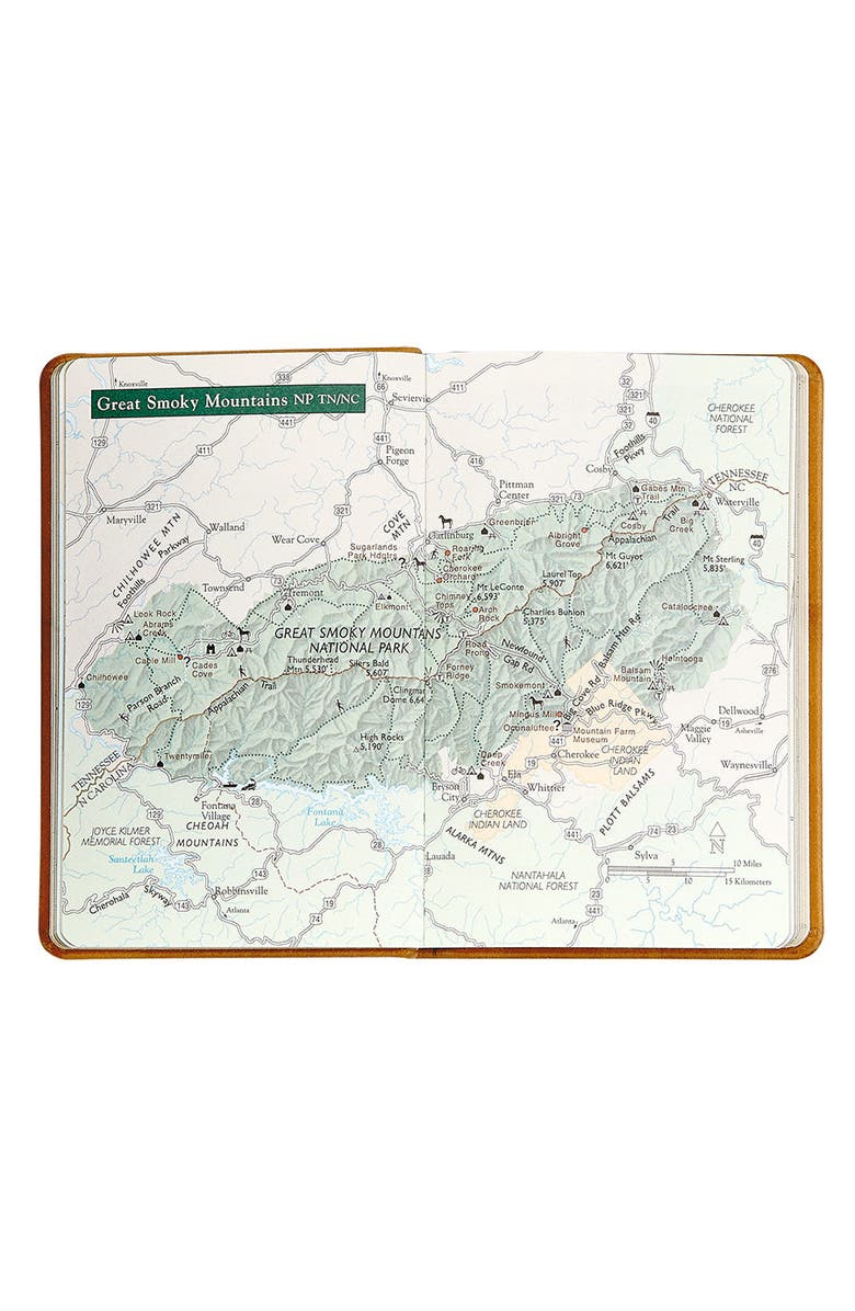 Graphic Image National Parks Journal, Alternate, color, British Tan