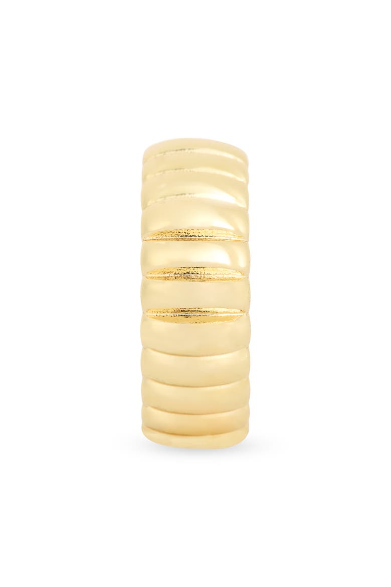 Demi Fine Rib Band Ring, Alternate, color, GOLD