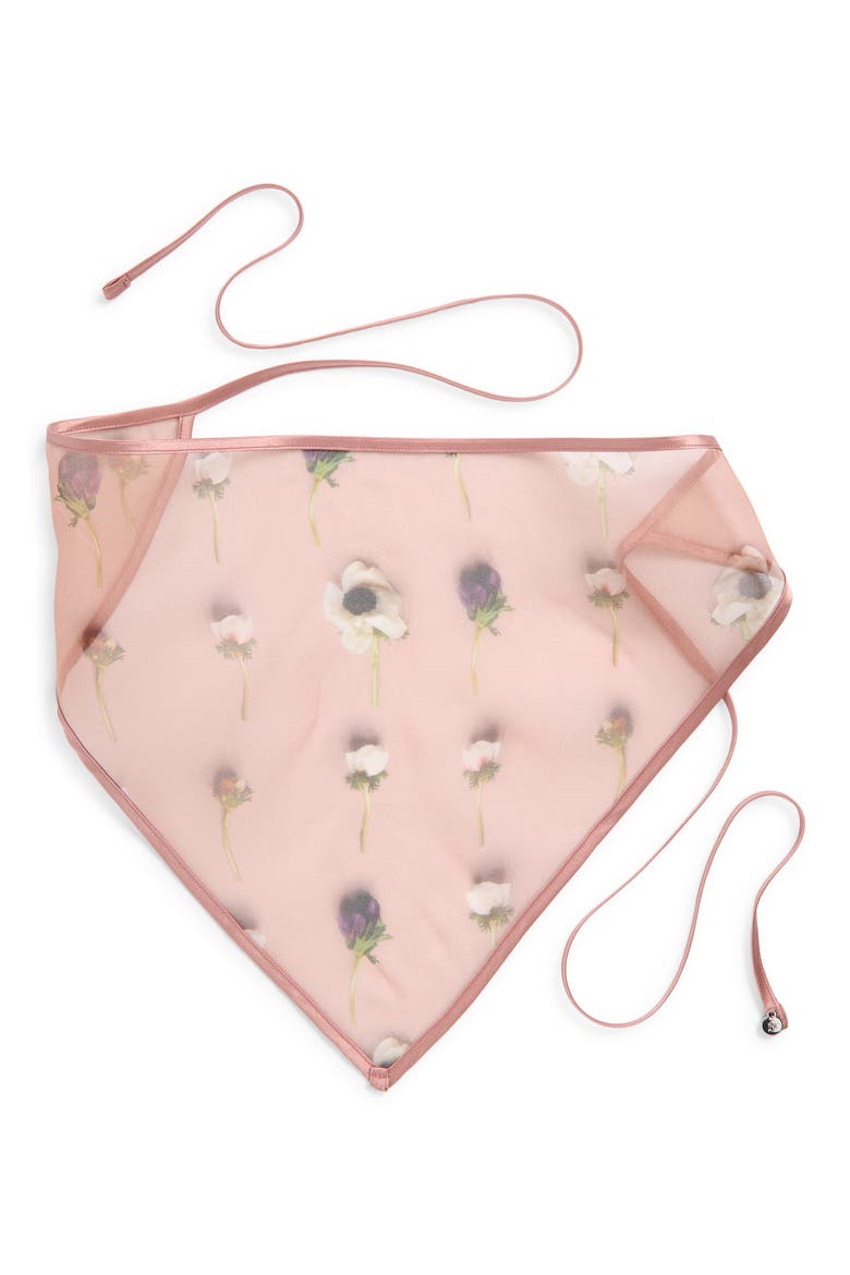 Audrey Embroidered Bandana, Alternate, color, MAUVE