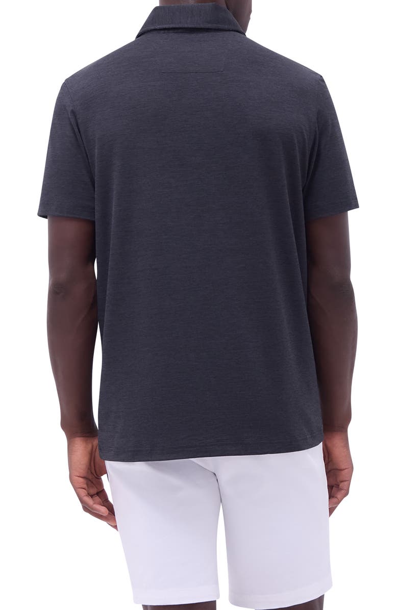 Bugatchi Three-Button Performance Polo, Alternate, color, 