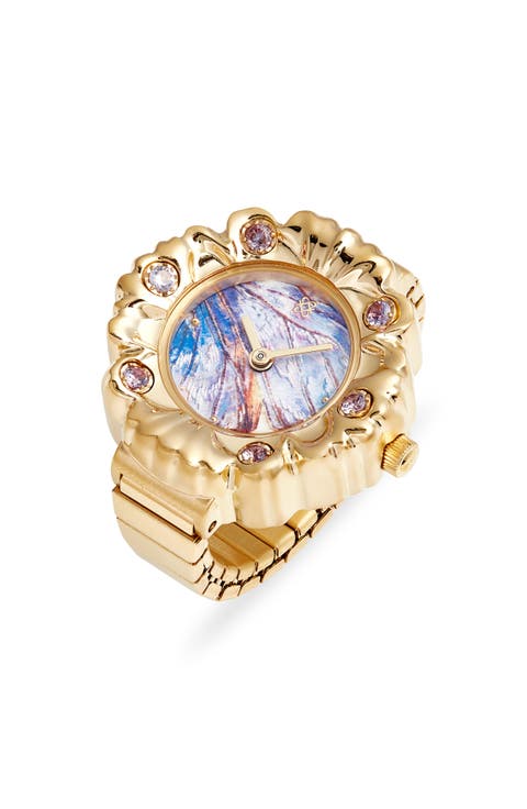 Baroque Ring Watch, 25mm