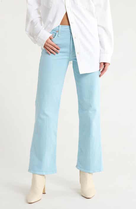 MOTHER The Bookie Flood Ankle Crop Pants