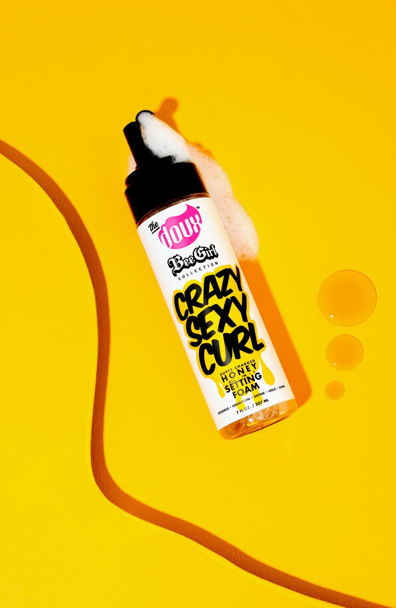 THE DOUX CrazySexyCurl Honey Setting Foam, Alternate, color, 