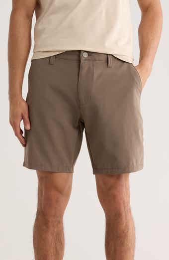 34 Heritage Arizona Commuter Luxe Slim Fit Flat Front Chino Shorts
