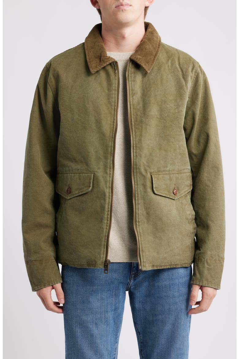 Countryman's Sunset Cotton Canvas Zip-Up Jacket (Men) | Nordstrom