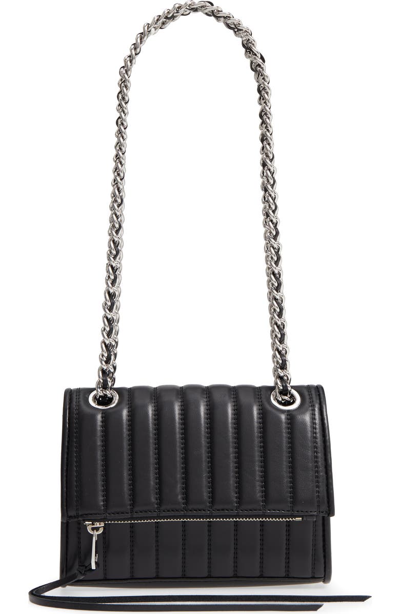 Rebecca Minkoff Dylan Quilted Leather Crossbody Bag, Main, color,