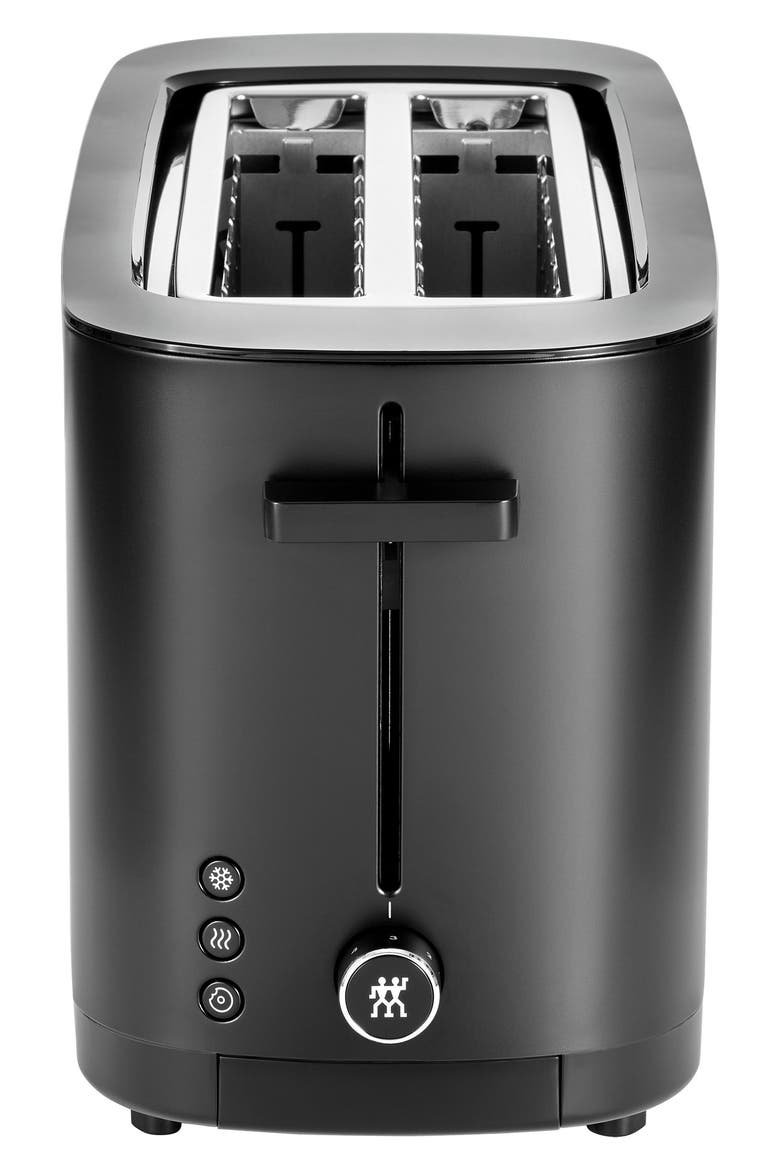 Enfinigy Cool Touch 2-Slot Long Toaster, Main, color, BLACK