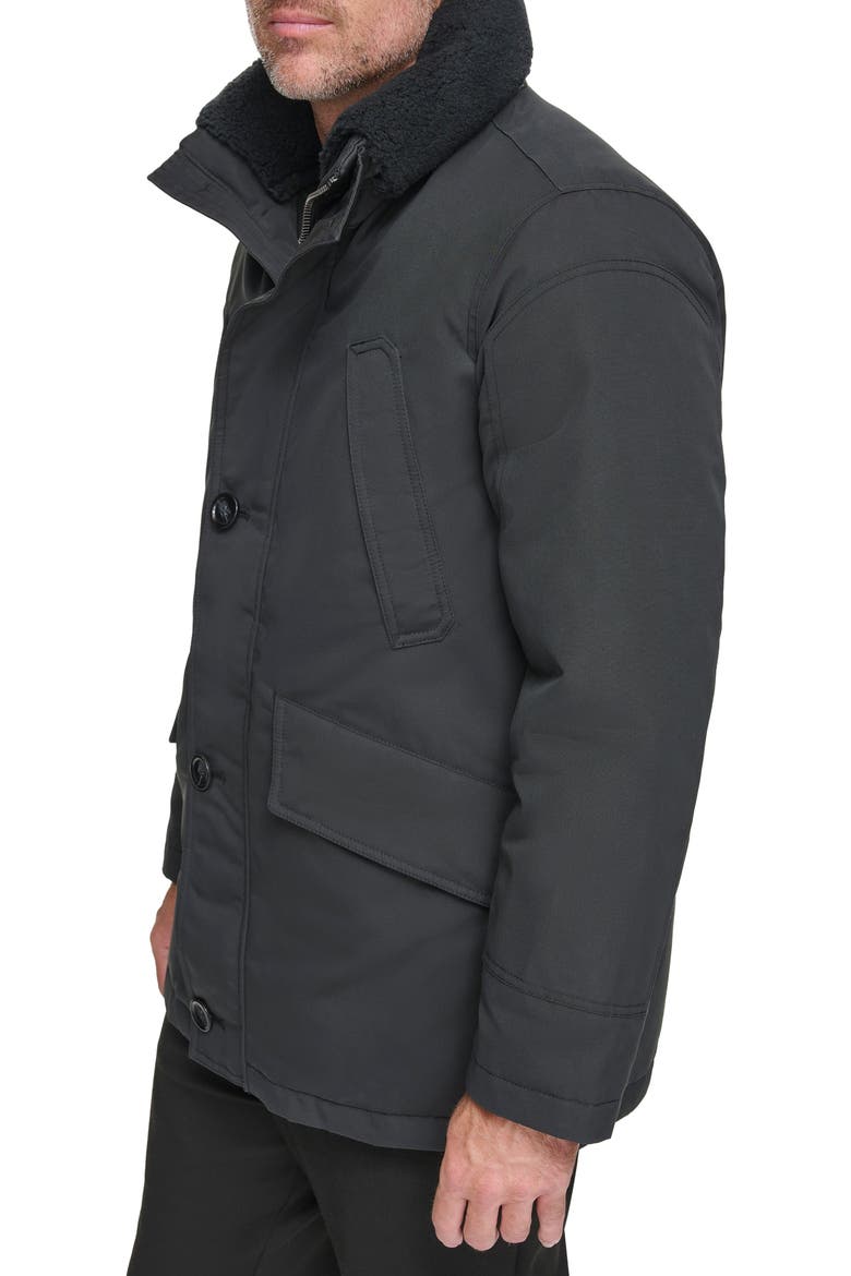Wittstock Waxed Insulated Jacket, Alternate, color, BLACK
