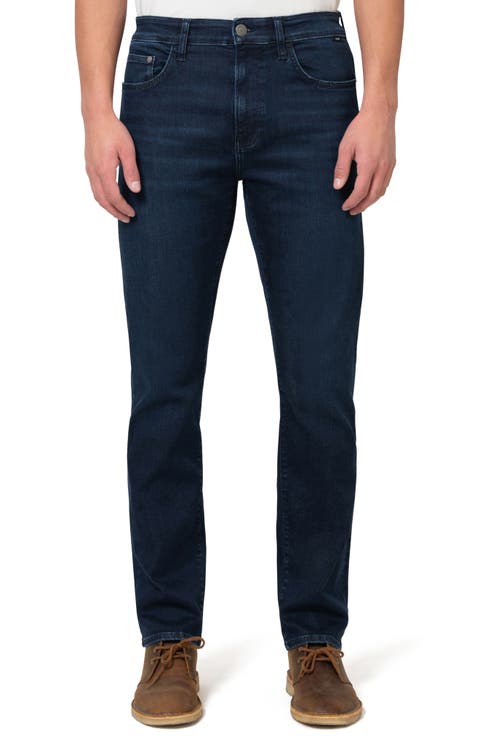Zach Straight Leg Jeans (Midnight Brushed)
