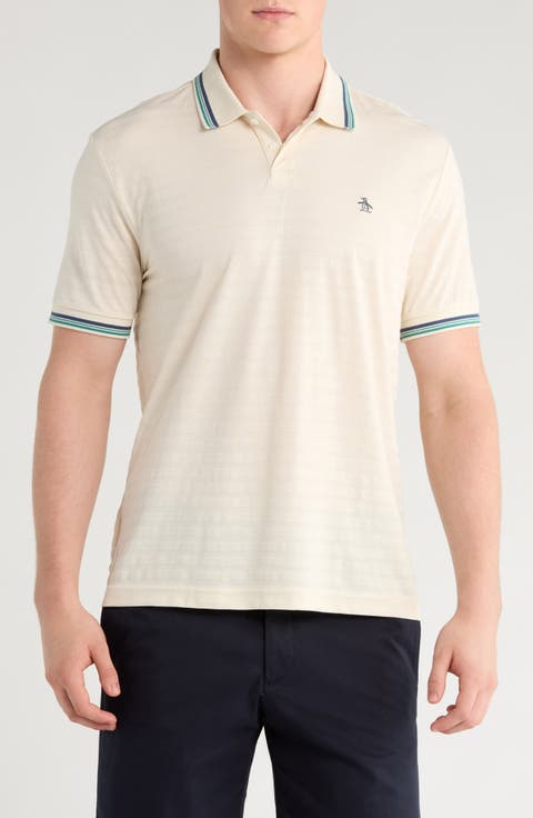 Tipped Slub Polo