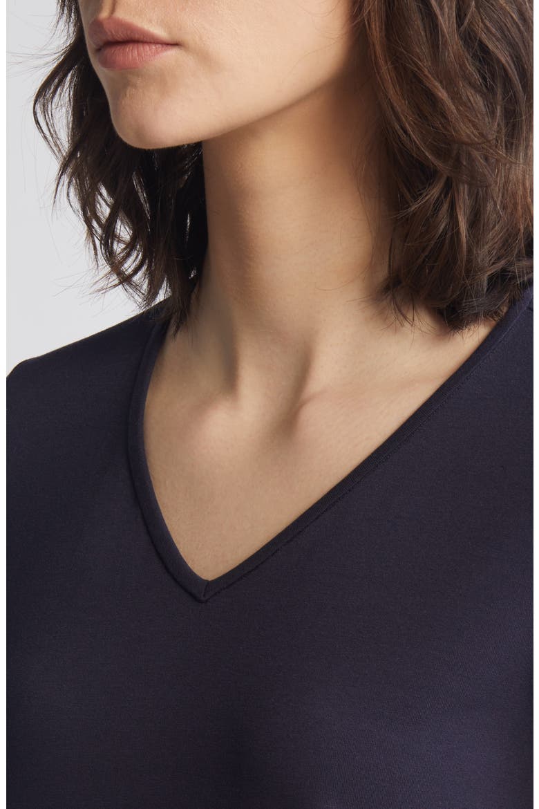 Easy V-Neck Tunic, Alternate, color, NOCTURNE