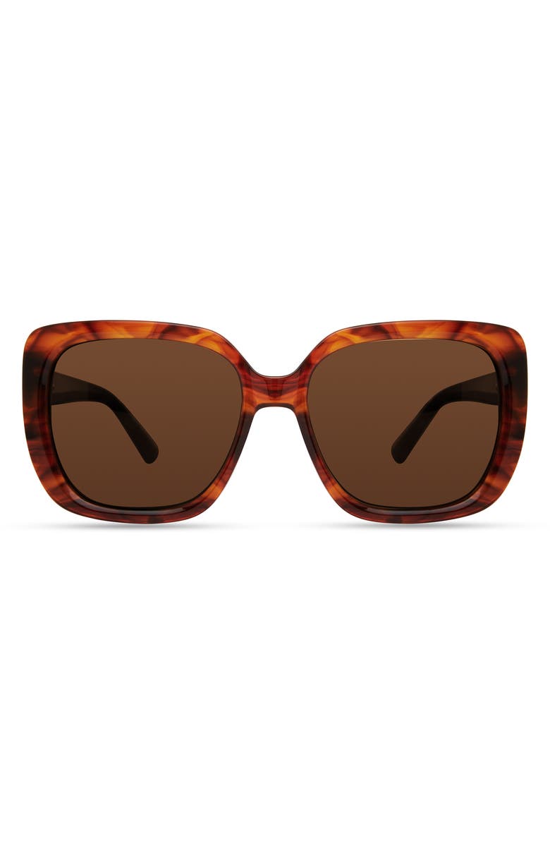Derek Lam 10 Crosby River Sunglasses, Main, color, Tiger Stripe