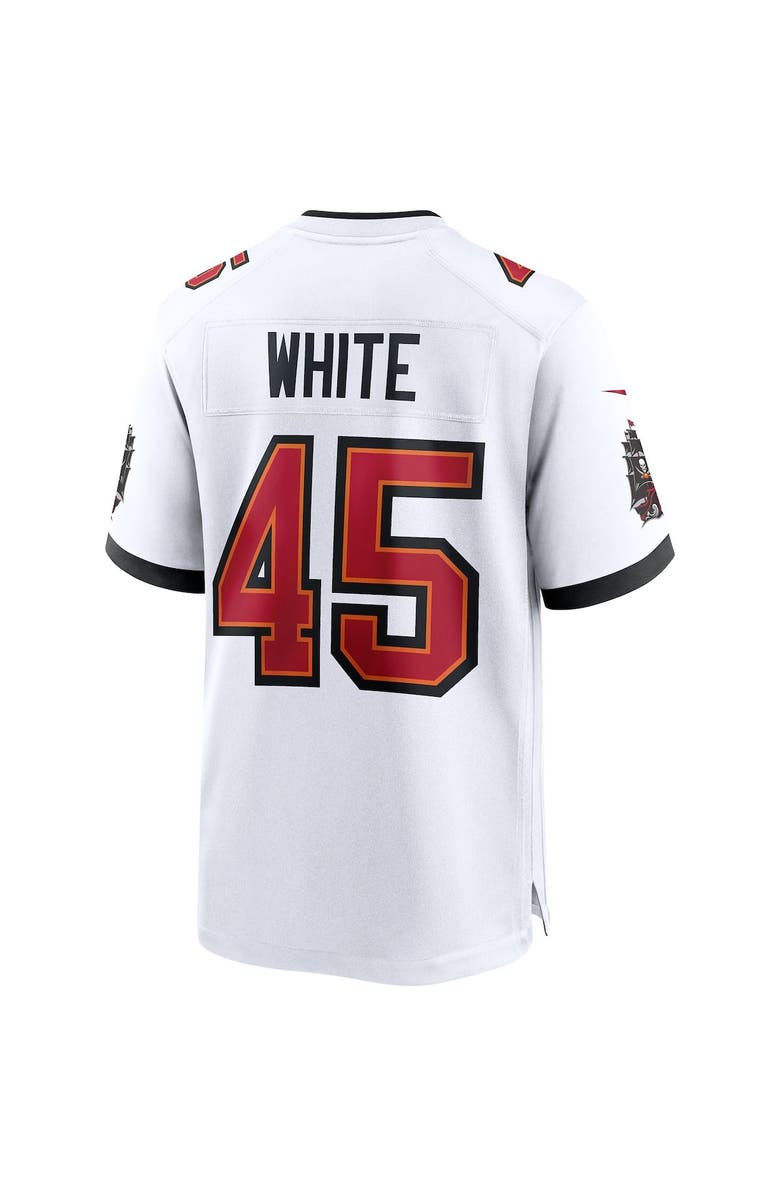 Nike Men's Nike Devin White White Tampa Bay Buccaneers Game Jersey, Alternate, color, 