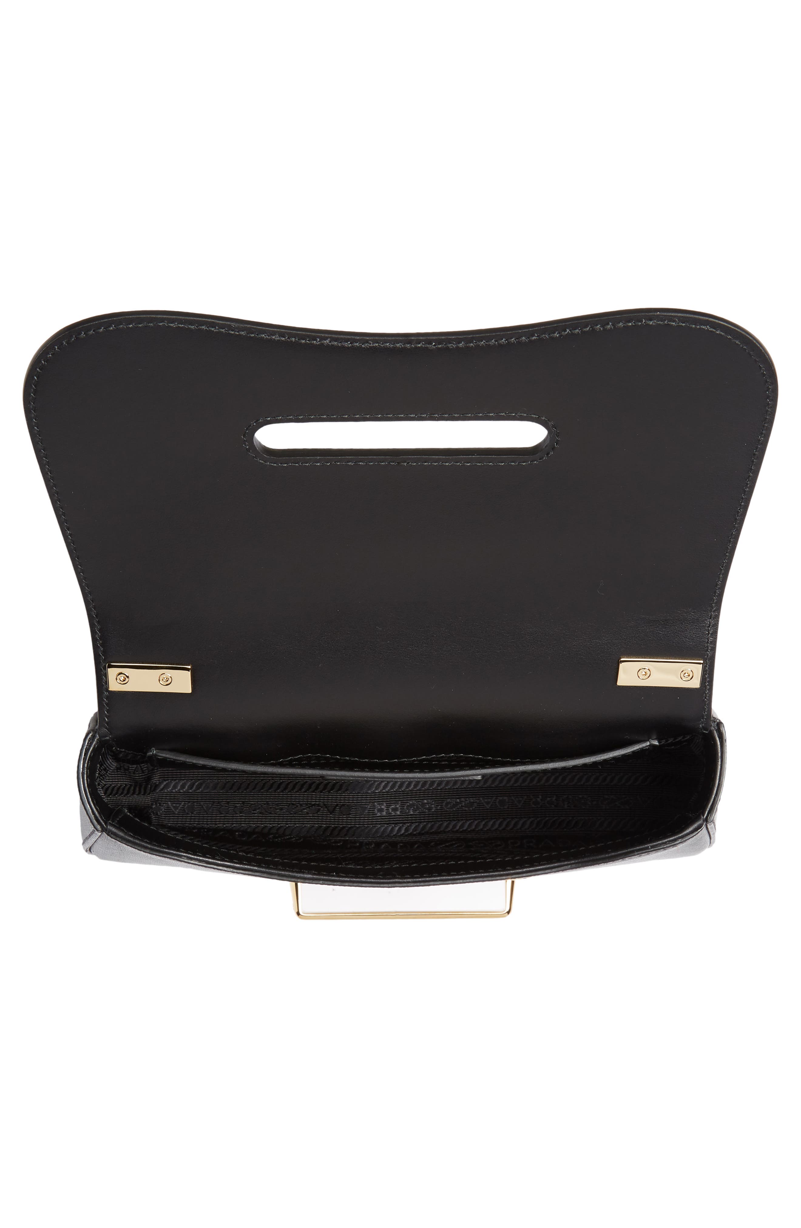 Prada Sidonie Leather Shoulder Bag, Alternate, color, 