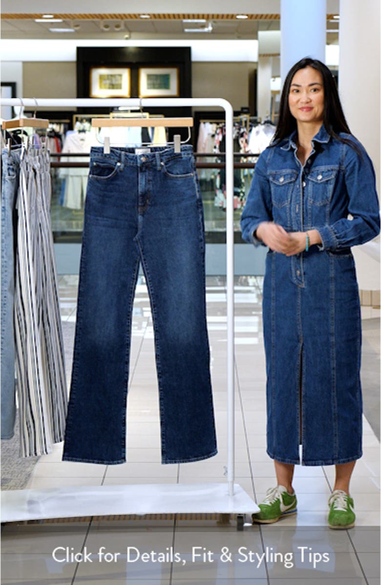 The Arrow High Waist Relaxed Bootcut Jeans
