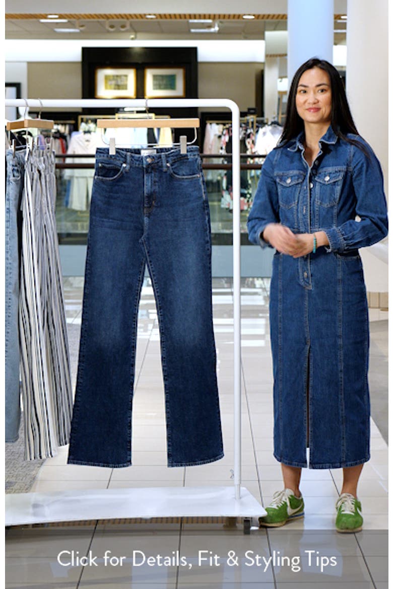 The Arrow High Waist Relaxed Bootcut Jeans video