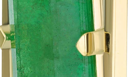 Bony Levy El Mar 14k Gold Emerald Drop Earrings In Gold