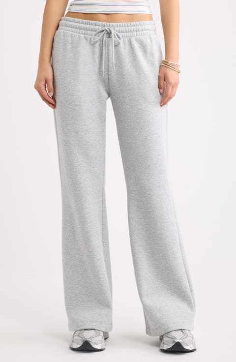 Baggy Flare Leg Sweatpants
