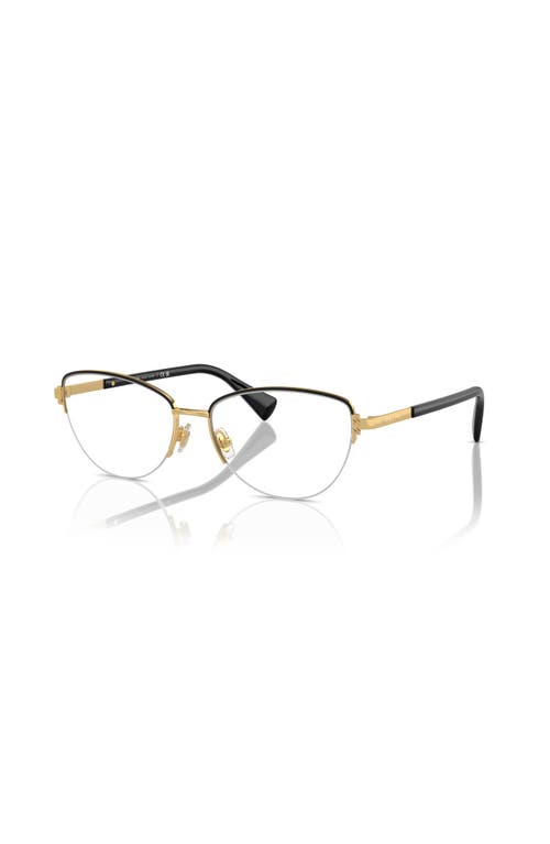 Ralph 56mm Cat Eye Optical Glasses In Black