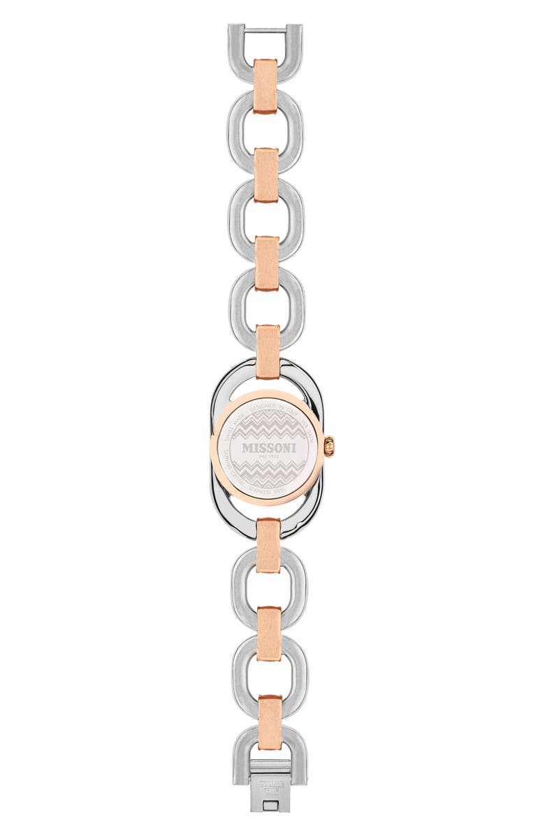 Missoni Gioiello Two-Tone Bracelet Watch, 22.8mm, Alternate, color, Two Tone