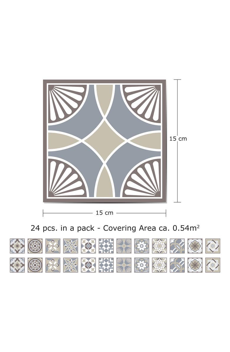 WALPLUS Limestone Wall Tiles - Pack of 5, Alternate, color,