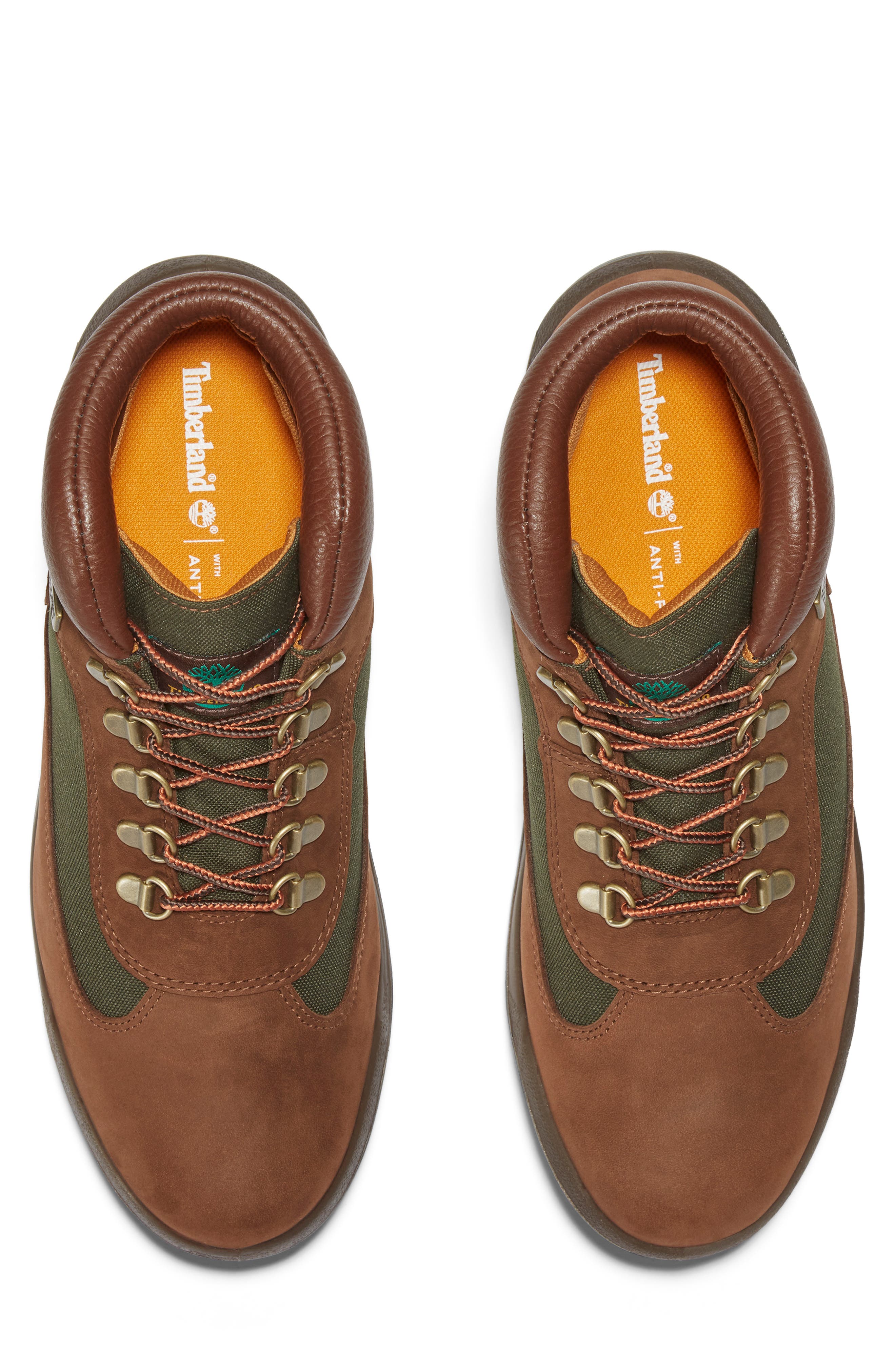 Timberland Field Waterproof Boot, Alternate, color, Chocolate