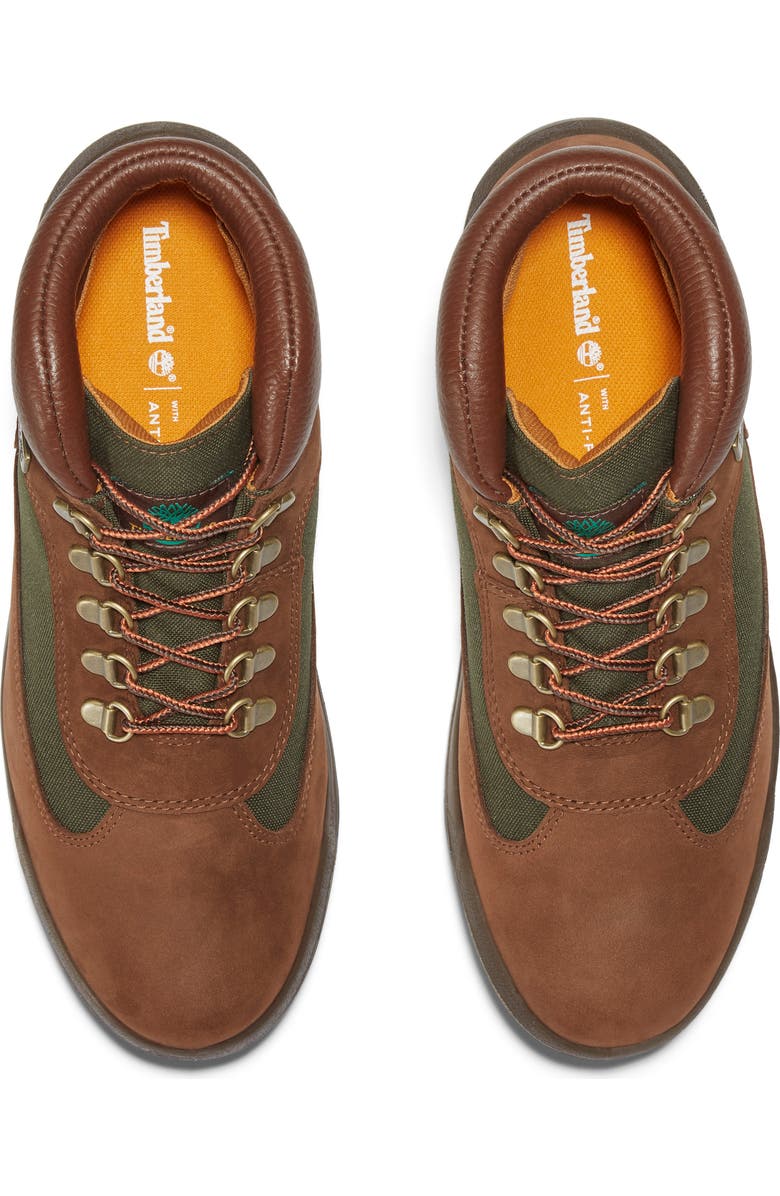 Timberland Field Waterproof Boot, Alternate, color, Chocolate