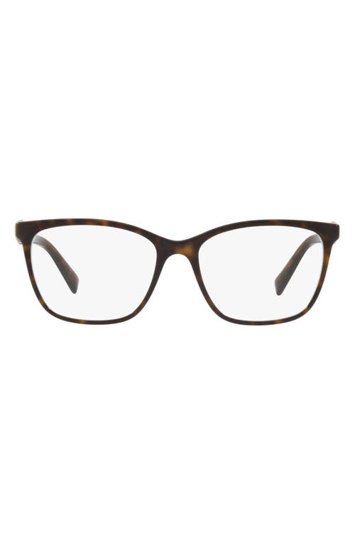 Tiffany & Co. 54mm Square Optical Glasses in Blue Havana at Nordstrom