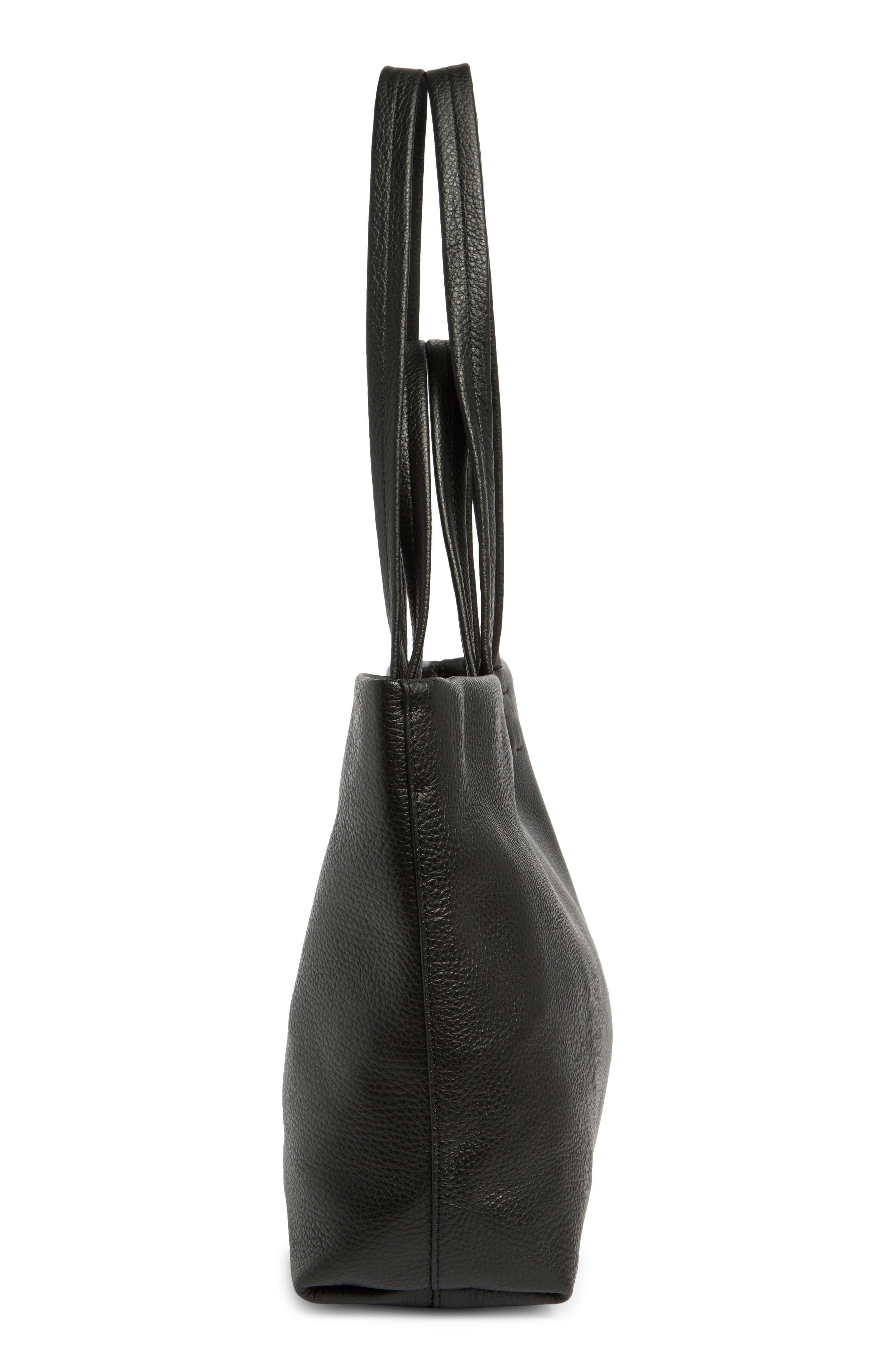 Cuyana Small Easy Leather Tote, Alternate, color, 